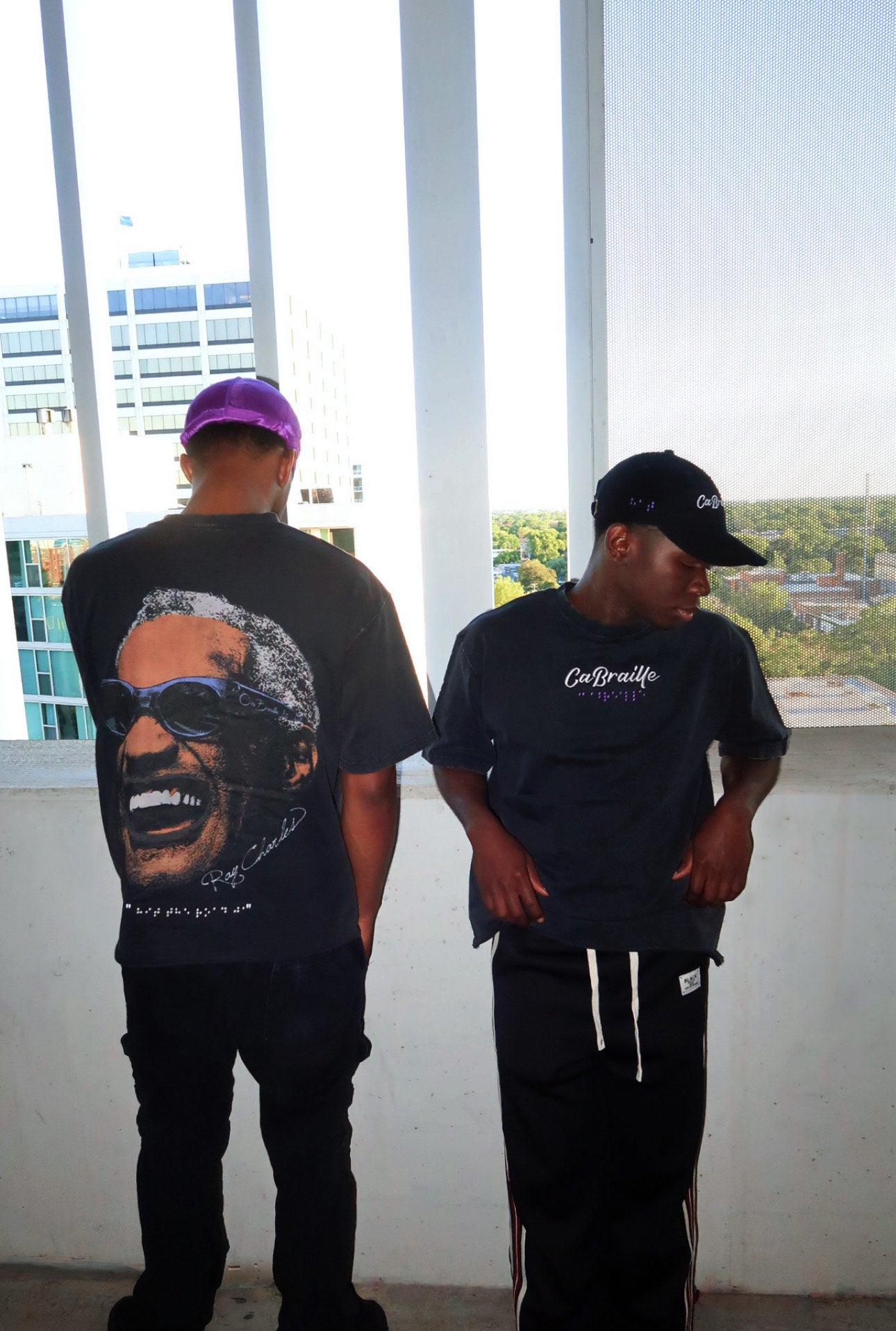 Ray Charles CaBraille T-Shirt - Black